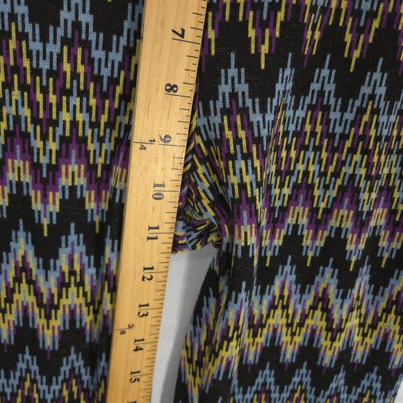Urban Outfitters Pants Womens XS Multicolor Geometric Boho Bootcut Knit Pull On - Picture 9 of 12